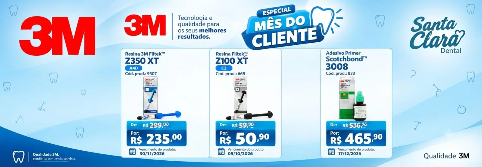 3M Dia do cliente