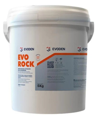 Gesso pedra ocre 05 kg tipo 4 Evorock - Evoden