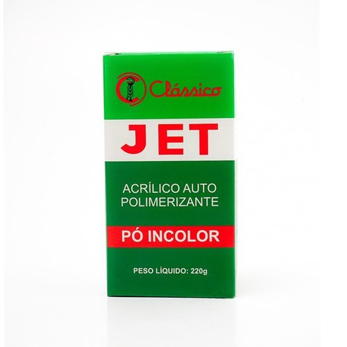 Resina Acrílica Autopolimerizável Jet Pó 220gr Incolor - Clássico