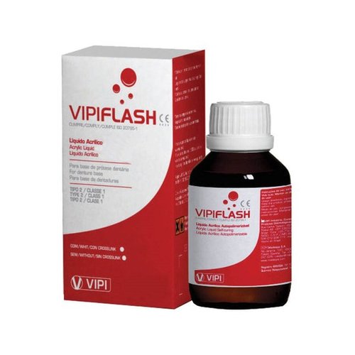 Resina Acrílica Autopolimerizável Flash Líquido  250ml - Vipi