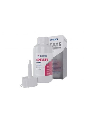 Resina Acrílica Caracterização de Gengiva Create Rosa Roxo 50g - Evoden