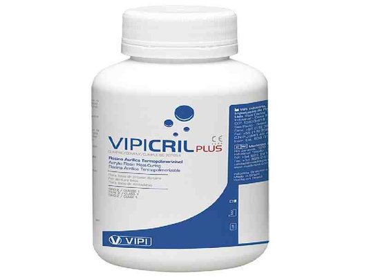Resina Acrílica Termopolimerizável Cril Plus Pó 450gr Incolor  - Vipi