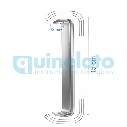 Afastador Farabeuf (QG 665.15) - Quinelato