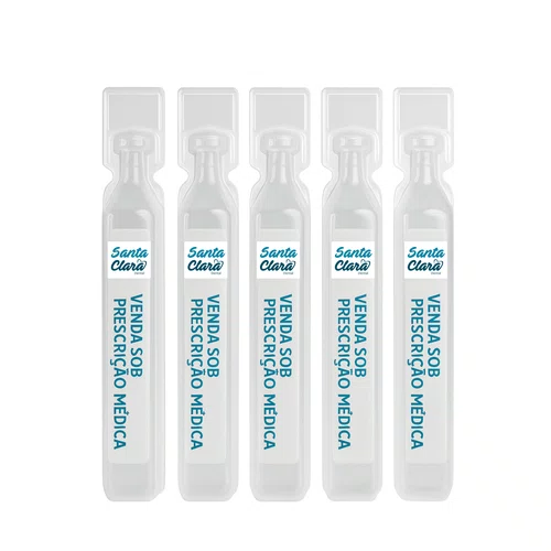 Água de Injeção 10ml Frasco C/5 Flaconetes - Samtec
