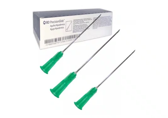 AGULHA DESCARTAVEL 40 X 8 21G C/100 UNIDADES- BD