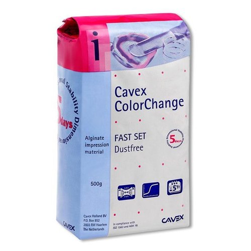 Alginato Colorchange Tipo I 500g - Cavex
