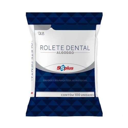 Algodão Rolete Branco C/100 - Ssplus