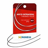 Arco Intraoral Thermo Plus Pequeno NiTi Redondo Ø0,45mm(.018")  - Morelli