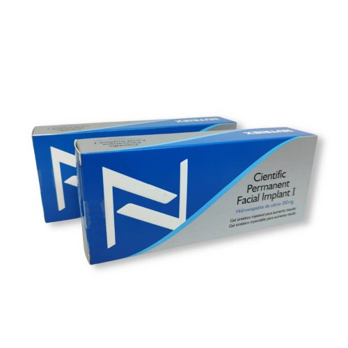 Bioestimulador Hidroxiapatita de Cálcio Cientific Permanent Facial Implant I Nutriex 350mg - Rennova