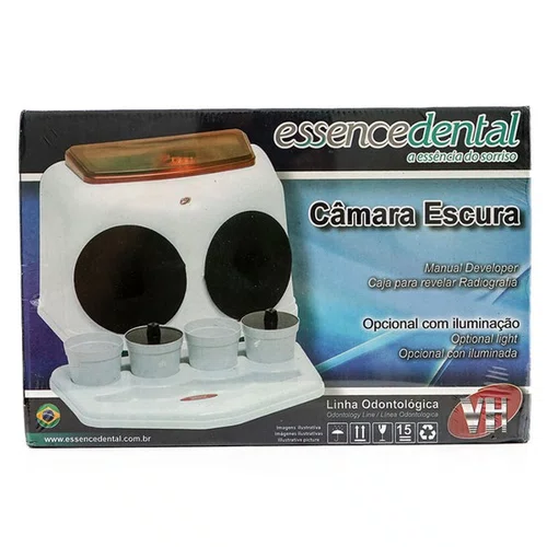 Câmara Escura Para Revelação Gold Line Preta - Essence Dental
