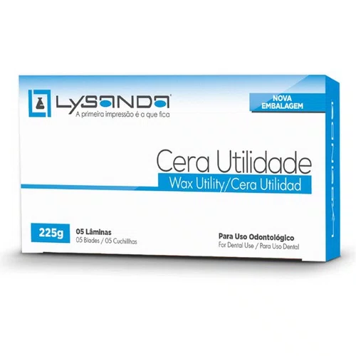 Cera Utilidade Rosa com 5 Lâminas - Lysanda