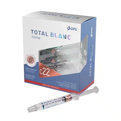 Clareador Total Blanc 22% C/6uni - DFL