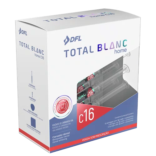 Clareador Total Blanc 16% C/6uni - DFL
