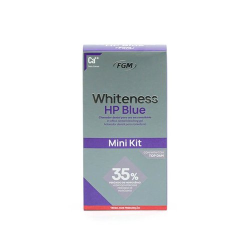 Clareador Whiteness HP Blue 35% Mini Kit 1 Paciente - FGM