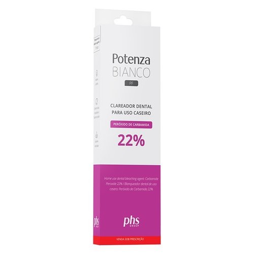 Clareador Potenza Bianco PF 22% 1 Seringa - PHS