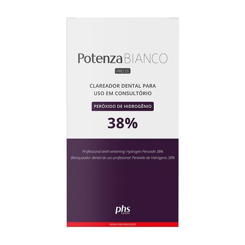 Clareador Potenza Bianco PRO SS 38% H2O2 6 Aplicações - PHS
