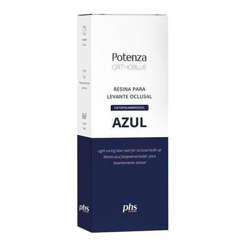 Cimento Ortodôntico para Levante de Mordida Potenza Orthoblue Kit C/3 Seringas - PHS