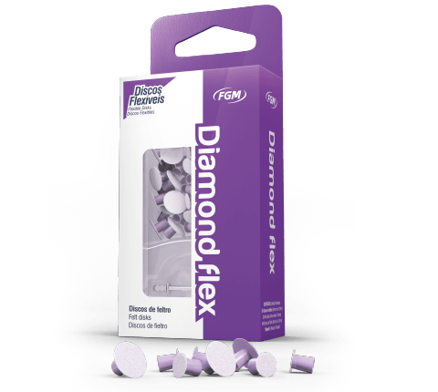 Disco de Feltro Diamond Flex 8/12mm - FGM