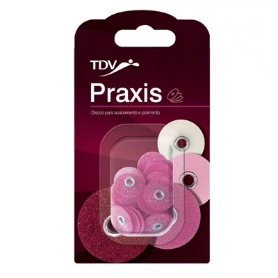 DISCO DE LIXA PRAXIS MEDIA C/30 REF. 3004M - TDV