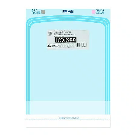 Envelope de Esterilização Auto Selante 150x250mm C/100 - PackGC