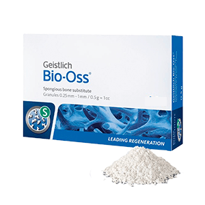 Enxerto Ósseo Bovino Geistlich Bio-Oss 0.25mm - 1mm 1G - Geistlich