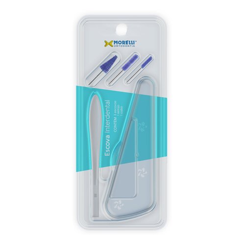 Escova Interdental Branca - Morelli