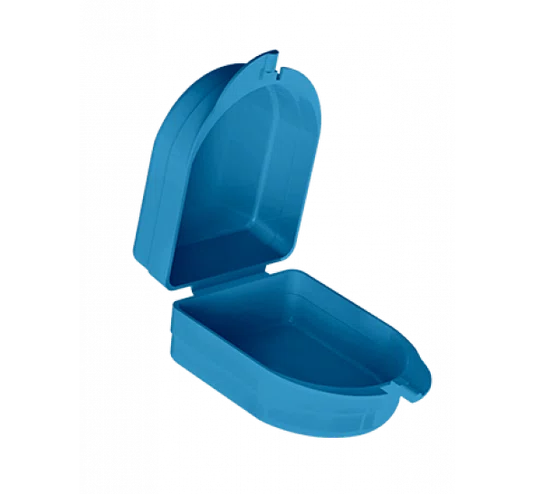 Caixa para Aparelho Ortodôntico C/10 Azul - Indusbello