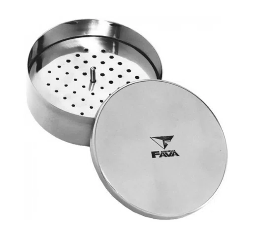 Estojo Perfurado Redondo 08x03cm (MF144PFI) - Fava Estojo Perfurado Redondo 08x03cm (MF144PFI) - Fava