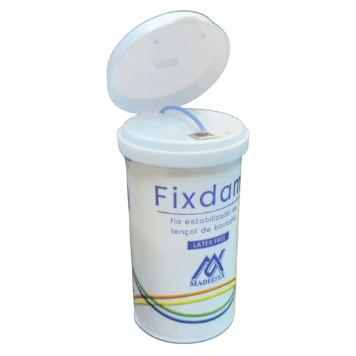Fio Estabilizador Para Lençol De Borracha Fixdam Azul Claro (FINO) 2 metros - MADEITEX