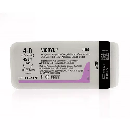 Fio de Sutura Vicryl 4-0 unidade -  Ethicon