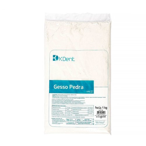 Gesso Pedra Tipo III Kdent 1kg - Quimidrol