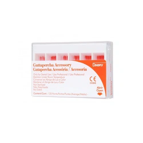 GUTA PERCHA ACESSORIA FM C/120 CONES - DENTSPLY