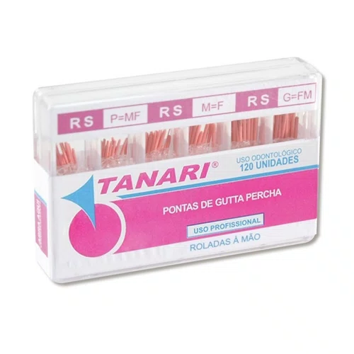 GUTA PERCHA ACESSORIO RS C/120 CONES - TANARI