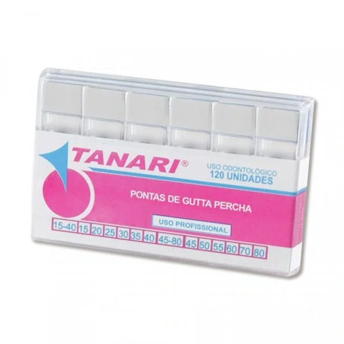 GUTA PERCHA CALIBRADA N 30 C/120 CONES - TANARI