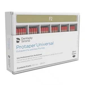 Guta Percha Protaper Universal F2 C/60 Cones - Dentsply
