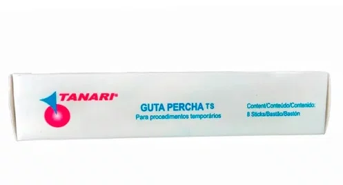 GUTA PERCHA TS EM BASTAO C/8 UNIDADES - TANARI