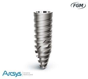 Implante Friccional 3,3x9mm Arcsys (010102) - Fgm