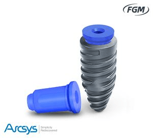 Implante Friccional 4,3x8mm Arcsys (010304) - Fgm