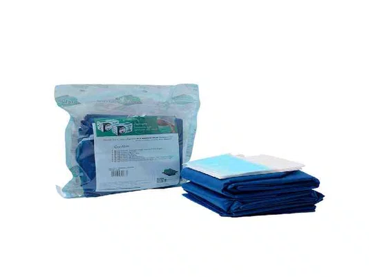 Kit Cirúrgico Duplo Azul Marinho 40gr - Protdesc