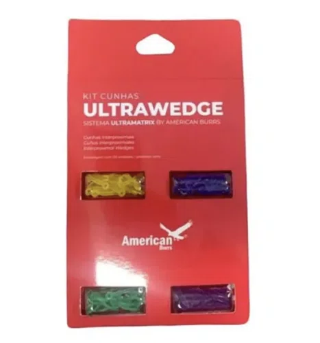 Kit Cunha Plástica Ultrawedge Diamantadas c/120 (W608) - American