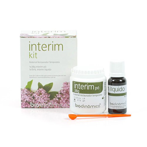 Kit Restaurador Provisório Interim -  Biodinâmica