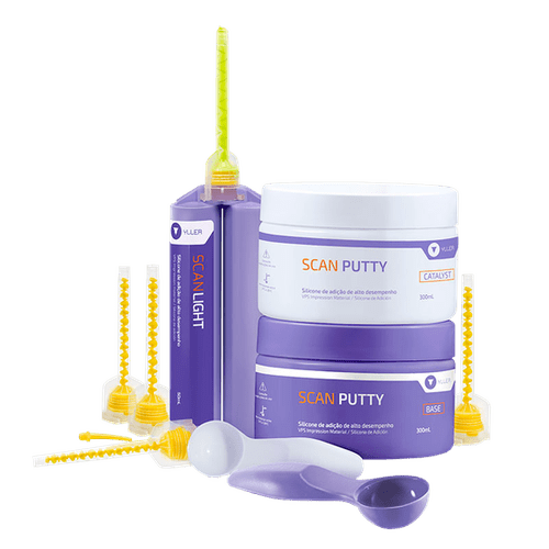 Kit Silicone de Adição Scan Putty Light – Yller