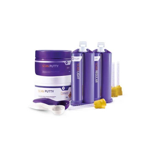 Kit Silicone de Adição Scan Putty Light + Brinde Regular - Yller