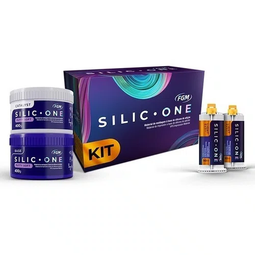 KIT SILICONE (SILIC-ONE) DE ADICAO PUTTY+ 2 LIGHT KIT - FGM