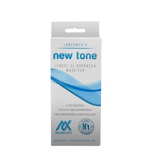 Lençol De Borracha New Tone Preto 15X15 Grosso - MADEITEX