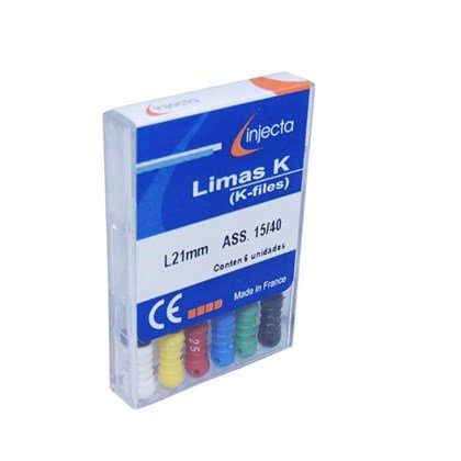 Lima Manual K Aço 15-40 21mm C/6uni - TDK