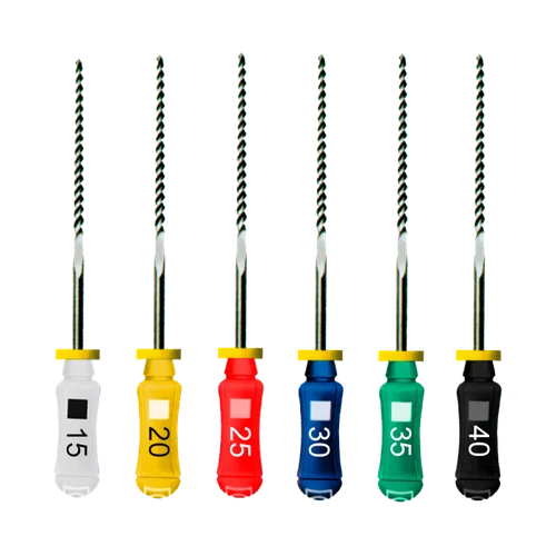 LIMA MANUAL K-FILE SORTIDA N 15-40 21MM C/6 UNIDADES MAILLEFER - DENTSPLY