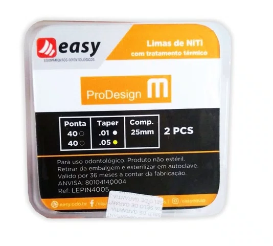 LIMA MANUAL PRODESIGN M 40 25MM (#.40/01 40/05) C/2 UNIDADES - EASY