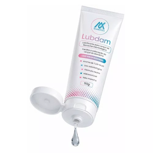 Lubrificante Para Lençol Odontológico 50 Gramas Tutti-frutti - MADEITEX