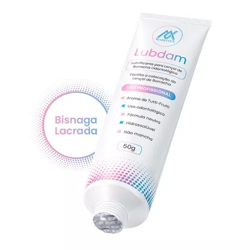Lubrificante Para Lençol Odontológico 50 Gramas Tutti-frutti - MADEITEX